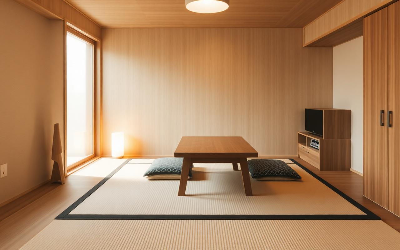 Tiny Apartment Woodworking Book PDF Japanese minimalist room
